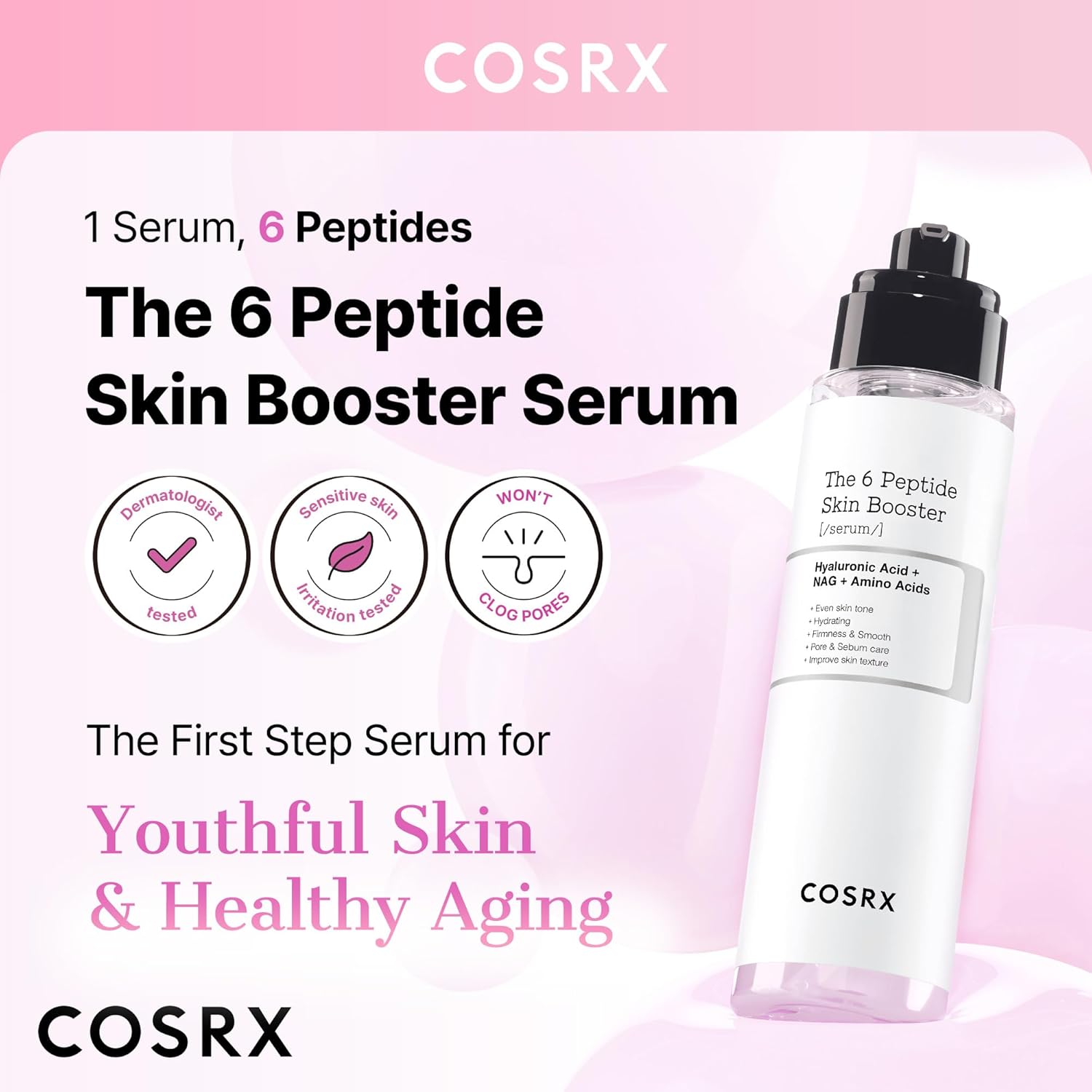 The 6 Peptide Skin Booster